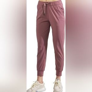 AJISAI Women's Joggers Pants Drawstring Running Sweatpants with Pockets